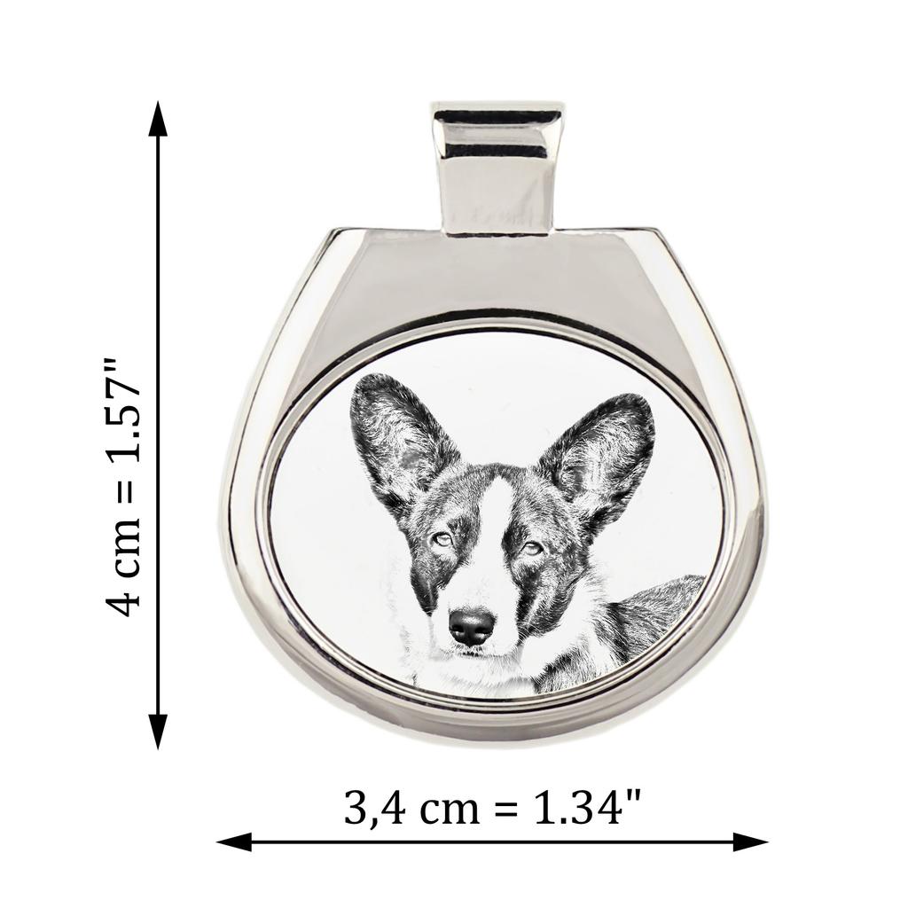 Cardigan Welsh Corgi – Dog necklace, personalized pendant with a photo | Art-Dog