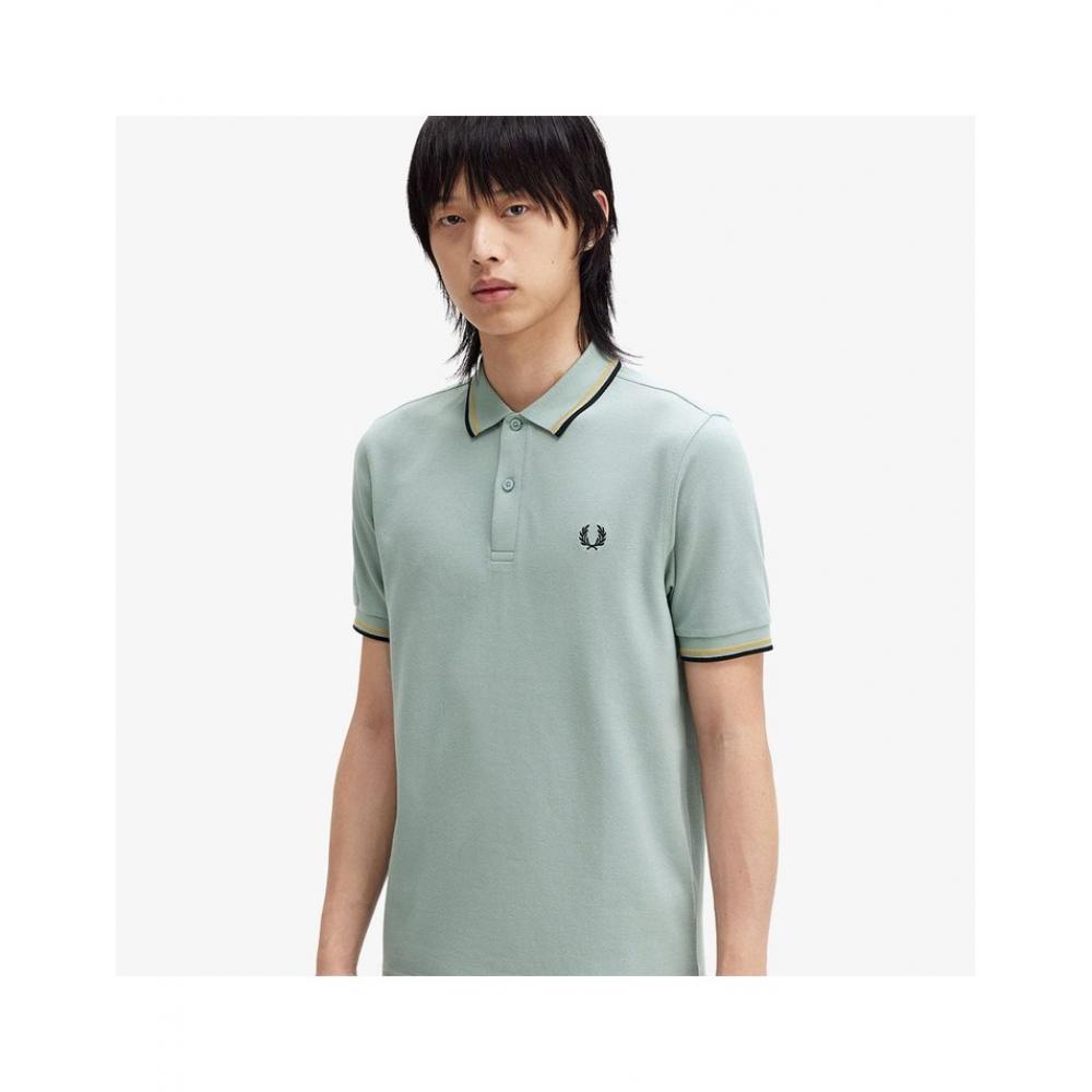 Fred Perry Twin Tip Fred Perry Shirt Afpm2433600 W62