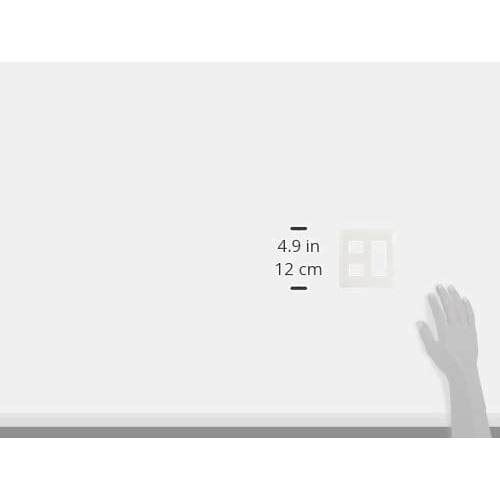 Panasonic Cosmo Series Wide 21 Outlet Plate for 5 White WTF7005W