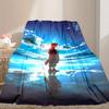 1pc Snug naruto Blanket, Lightweight & Durable Print Blanket, Perfect for Home, Couch, Bed, Picnic, Travel, Office