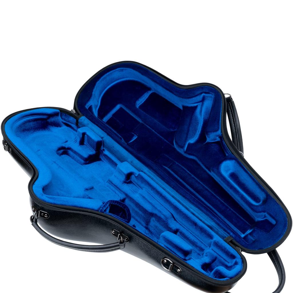 PROTEC BM305CT ABS Resin Zip Case Hard Case for Tenor Saxophone Black