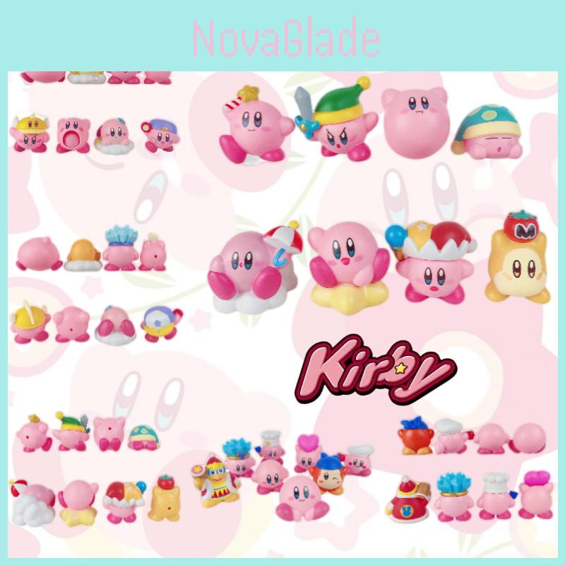 Roztomilá PVC figurka Kirby Perfektní dárek pro hráče a fanoušky anime Výška 5-7 cm