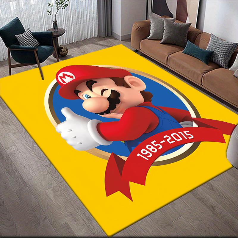 

Mario Classic Pose Area Rug, Mario Fan Cozy Carpet, Great Gift.chl 60x90cm