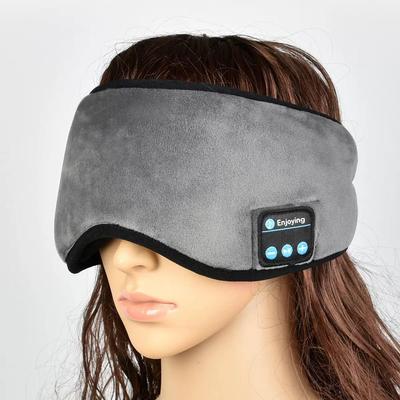 Schlaf-Kopfhörer, 3D-Augenmaske, Bluetooth 5.0, kabellose Musik-Schattenabdeckung mit dünnen HD-Lautsprechern, verstellbar, für Männer und Frauen zum Schlafen