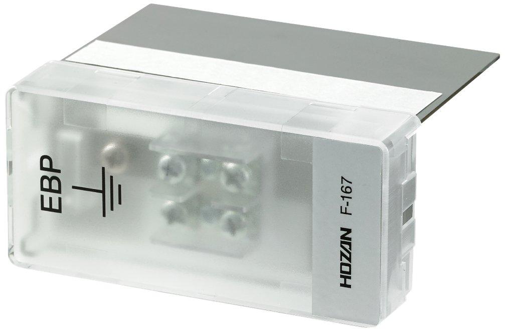 

HOZAN Earth Static Electricity Collects Up to 8 Earth Terminal Can be Directly Mounted on Conductive Terminal, Countermeasure, Wires, Block, Mats,