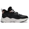 Li Ning Defender Slip Resistant Abrasion Resistant Thermal Mid top Running Shoes Women's Black White AGLT128-1