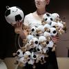 Cute Cute Expression Football Doll Plush Toy Football Doll Girls Bag Keychain Pendant Rag Doll