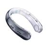 2025 Lazy Neck Fan: USB Rechargeable, 100-Speed, Bladeless, Ice Ceramic Cooling