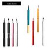 Retractable Lip Brush with Lid - Concealer and Lipstick Makeup Tool Compact