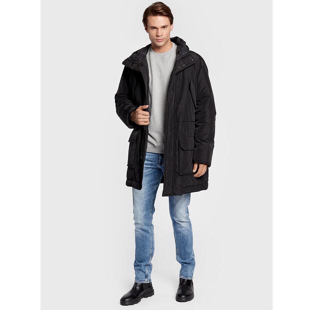 Winter Jacket Trussardi 52S00745, Black, Standard Fit