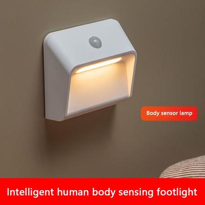 Перезаряджуваний сенсорний нічник Downlight Нічник з датчиком людини, настінний світильник, світлодіодні ліхтарі для сходів