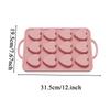 Chocolate Shape Mold Silicone Nonstick Baking Tool 12-cavity Heart Shape Silicone Molds For Apartment Kitchen Farmhouse