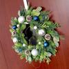 Festival Holiday Wreath Ornament Christmas Wreath Artificial Pine Garlands Festival Wall Hanging for Holiday