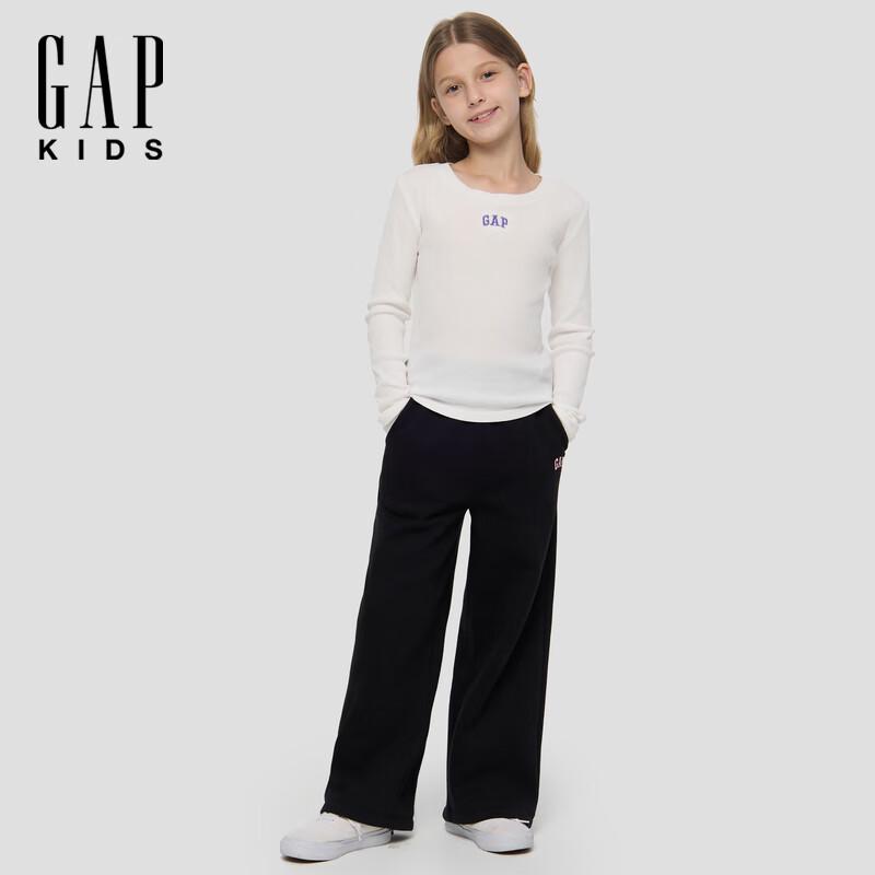 

Gap Girls 2025 Autumn Fleece Wide-Leg Sweatpants 120/56