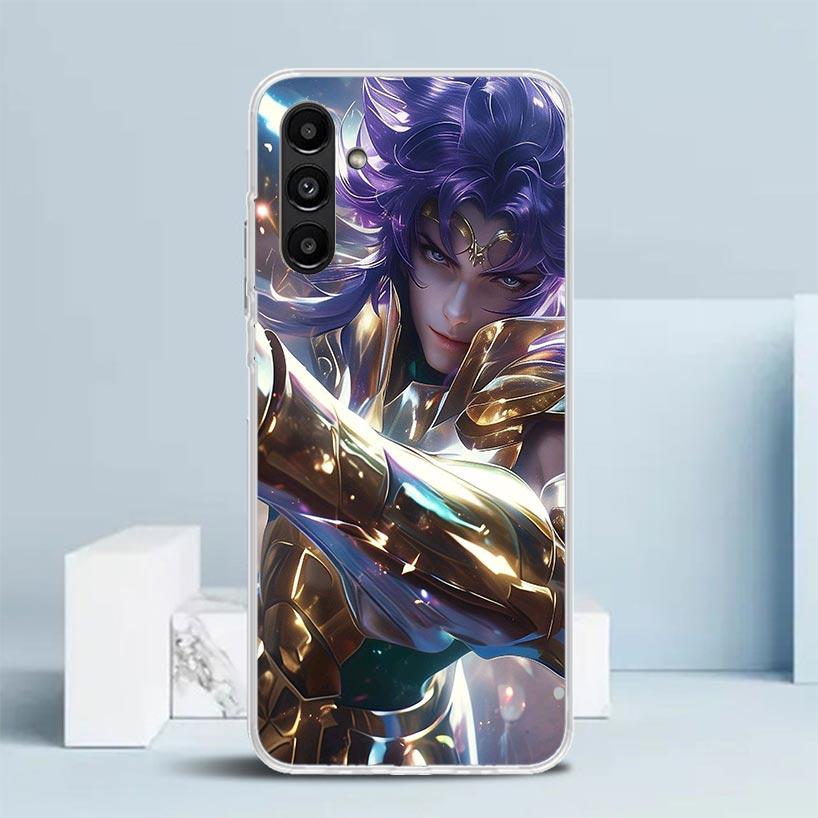 Saint Seiya Cool Cover for Samsung Galaxy A17 A37 A57 A16 A26 A36 A56 A15 A14 A55 Phone Case A13 A53 A25 A35 A24 A34 A23 A33 Gal
