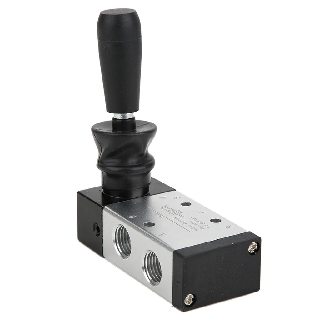 Pneumatický ručně ovládaný ventil 5 portů 2 polohy ruční pákový ventil 0 0,8 MPa (4H210 08)