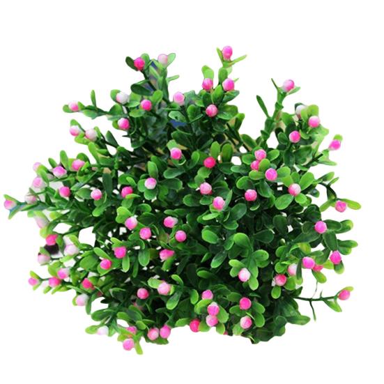 Artificial Plant Vivid Realistic Appearance Photo Props Home Decoration Fake Greenery Grass for Living Room