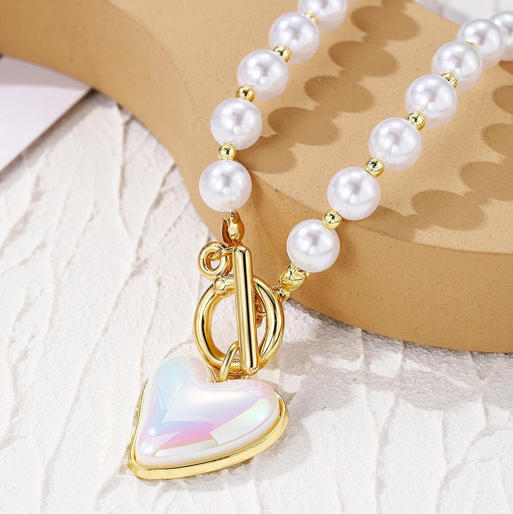 Necklace for Women Necklace Love Heart Pendant Necklace Heart Necklace Women Love Crystal Necklace Beautiful Elegant Necklace for Her