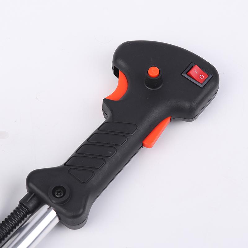 1 Set For Gasoline Brush Cutter Grass Trimmer Tube Handle Throttle Trigger Cable Manual Throttle Switch Assembly
