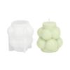 Silicone Candle Mold Grape Shape Geometric Resin Molds Suitable for Creative Homes Decoration and Handmade Gifts