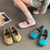 Fashion Spring Flat Shoes Fashion Soft Sole Ballet Flats Women Elegant Women Shoe Retro Trend Lightweight Casual Slip On Mary Jane Shoe