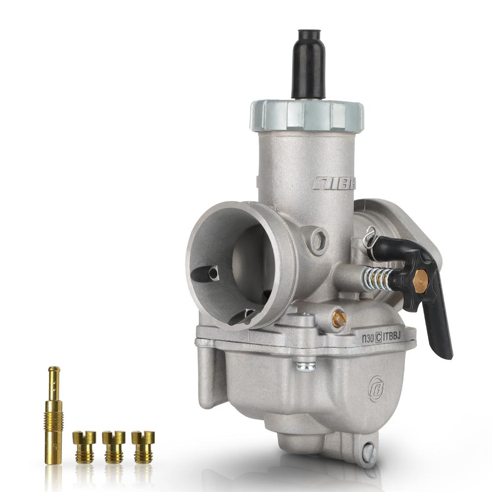 NIBBI PEZ 28 30mm Vergaser Mit Vergaserdüsen 50cc 125cc 250cc Motor Für Gy6 Yamaha Kawasaki Suzuki Pitbike Motorrad Zubehör
