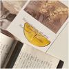 Premium Feeling Reading Mark Delicate Simulation Bookmark Cute Apple Bookmark  Reading Accessory