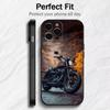 Sportster R-Retro Moto Cruiser CMX500 Phone Case For iPhone17,16,15,14,13,12 Plus,Max Soft Silicone Black Cover