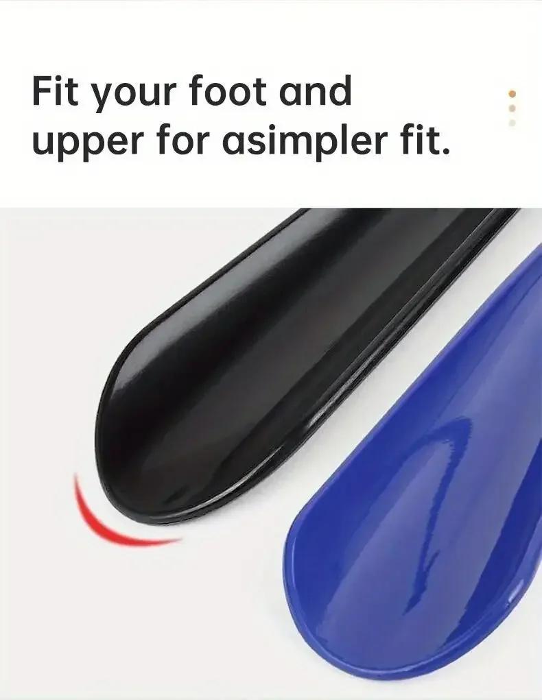 Extra Long Shoe Horns Black Plastic Shoe Horn Spoon Shape Shoehorn Lifter Shoes Accessorie