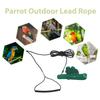 Parrot Flight Rope Harness Adjustable Cute Wing Style Outdoor Training Safety Escape Prevention Bird Harness for Keck Mini Macaw