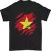 Torn Vietnam Flag Vietnamese Day Football Mens T-Shirt Unisex T-Shirt