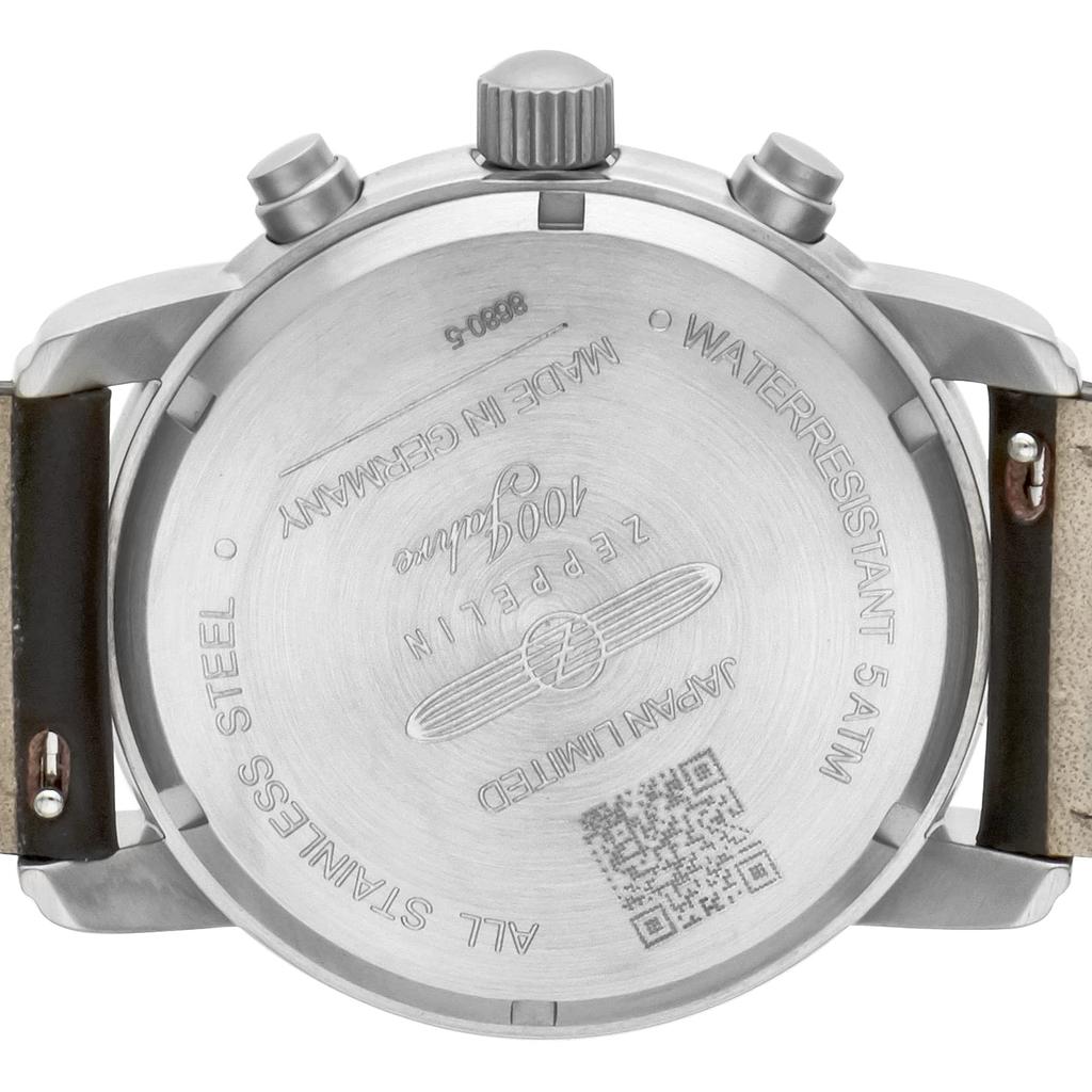 ZEPPELIN Watch with Red Dial 8680-5 Men's