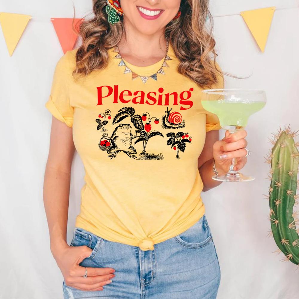 Pleasing Shirt Love On Tour Tshirt TPWK As It Was Music Inspired Tee Shroom Bloom Funny Frog Graphic Tee Retro Harajuku Tops