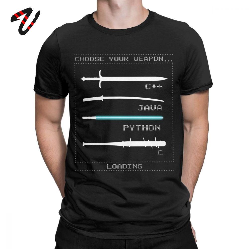 Geek Tshirt Men s Funny C++ Java Python T Shirt Programmer Developer Programming Coder Coding Tees Birthday Present T-Shirt S