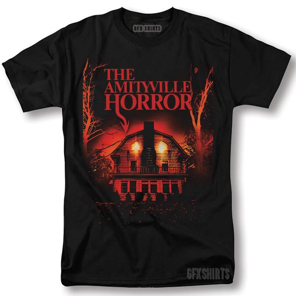 The Amityville Horror Shirt Classic Horror Movie Vintage Graphic Design T-Shirt Unisex T-Shirt