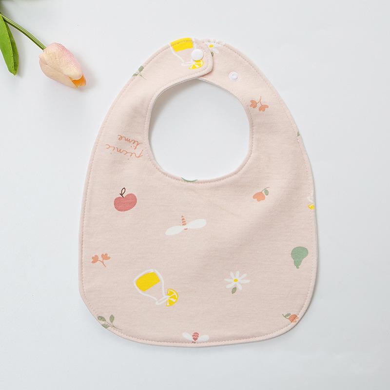 Thick Waterproof Baby Bib - Pure Cotton, Enlarged & Widened for Boys and Girls