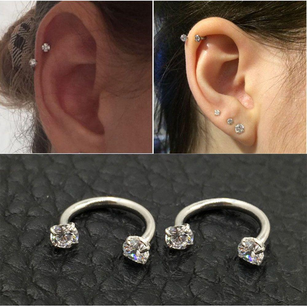 Popular Piercing Septo Nose Lip Ring Jewelry Helix Captive Hoop Eyebrow Ear Septum Cartilage