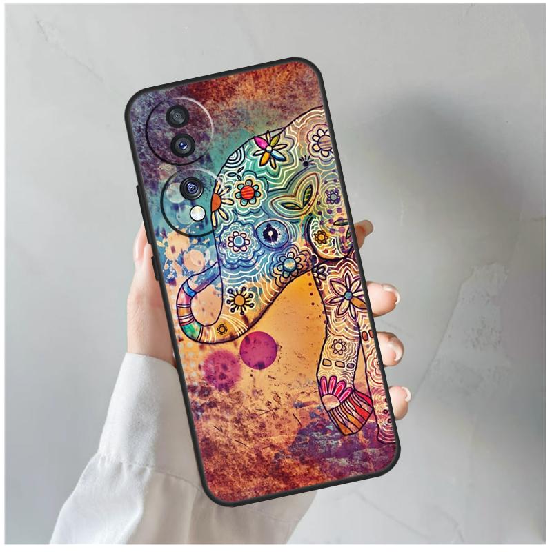 Baby Elephant For Honor Magic 8 7 6 5 Pro Case For Honor 400 200 Lite 90 70 50 X8c X8b X9a X9b X9c X9d Win
