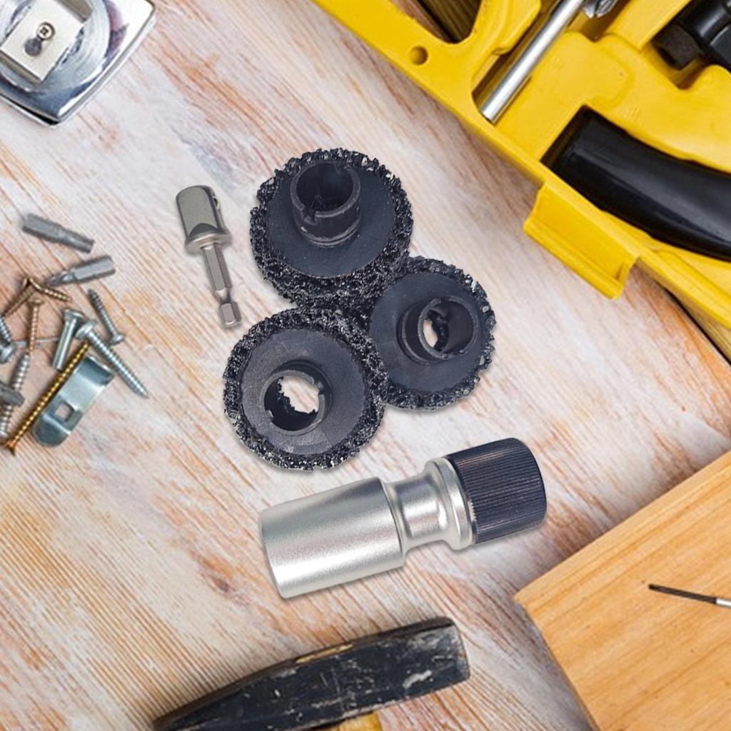 Wheel Hub Cleaning Tool Hub Rust Detailing Removal Multifunctional Wheel Axle Head Rust Removal Tool For Vehicle Truck Garage