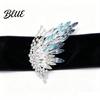 Brooch Accessory Butterfly Colored Diamonds Decor Durable Alloy Sparkling Wings