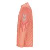 [Hummel] Long Sleeve Shirt, Long Sleeve Graphic Practice Shirt, Coral Orange (273)