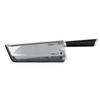 Tefal ever sharp couteau de cuisine santoku 16,5 cm, aiguiseur intégré, technologie sécurisée, acier inoxydable allemand k2579024