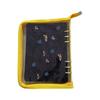 Practical Pin Collection Book 8 Pages Travel Friendly Brooch Organizer with Clear Cover Brooch Storage Book Felt Texture