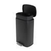 Poubelle de Cuisine à Pédale - ADMIRAL - 50 L - Noir Mat - Kitchen Move