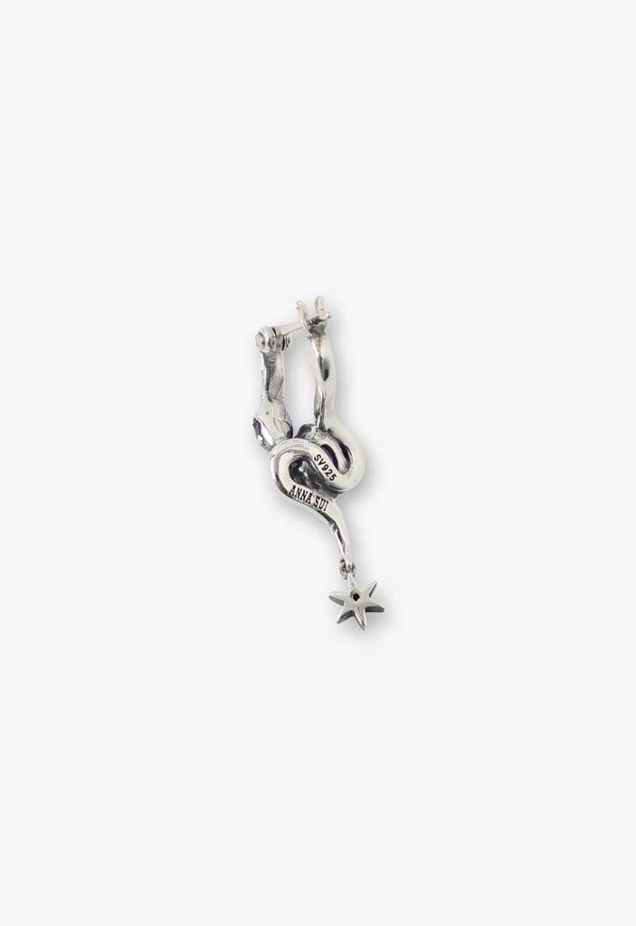 Anna Sui Silver 925 Snake Motif Earrings SAUA0235 AM