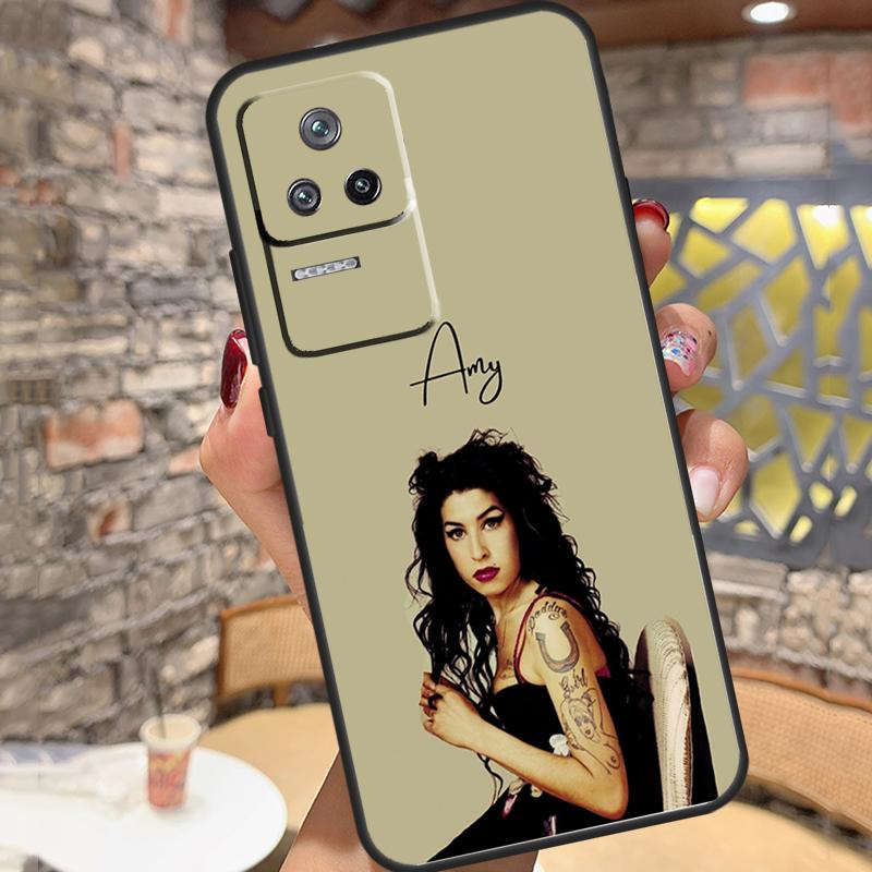 Amy Winehouse Case For Xiaomi 13 14 15 Ultra 11T 12T 13T 14T Pro POCO X7 Pro X3 X5 X6 M6 F5 F6 Pro Cover