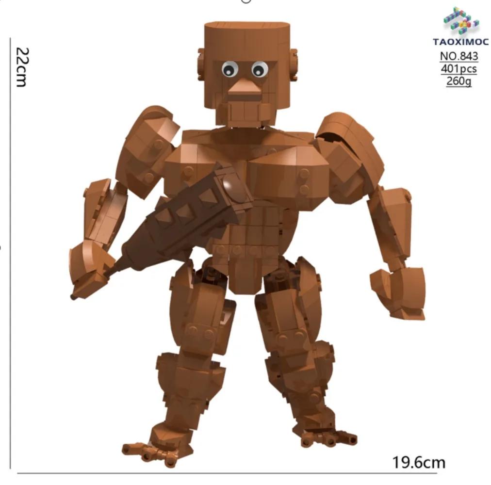 Italian Brainrot Monster Series Block Toy Tung Tung Tung Sahur Tralalelo Tralala Kids Building Blocks Collectibles Toys Gifts