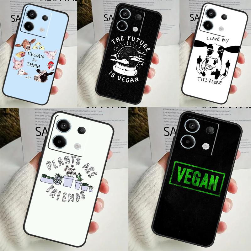 

Go Vegan Case for Xiaomi Redmi Note 13 12 10 8 9 11 Pro 12S 10S 11S Redmi 13C 10A 10C 9C 12C Cover Redmi Note 10S