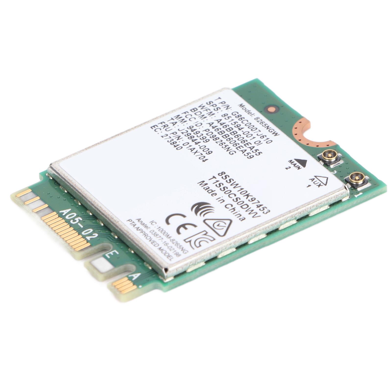 

Wireless Card 2.4GHz 5GHz Dual Frequency Compact Stable Reliable Computer Supplies for Dell for Shenzhou for ASUS