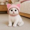 Noise Cancel Dog Grooming Earmuff Cat Ear Design Cat Sedation Hat Pet Headgear Photograph